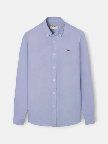 Camisa Sport Oxford Navy - Silbon