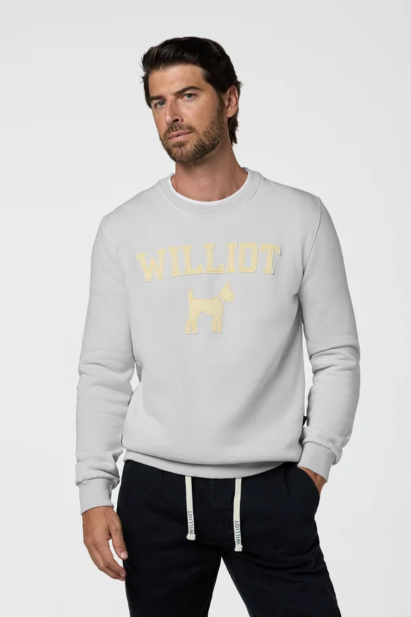 Sudadera Parche Williot Piedra Claro - Williot