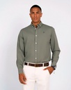 Camisa Estructura Veneto Green Mosswood - Harper &amp; Neyer