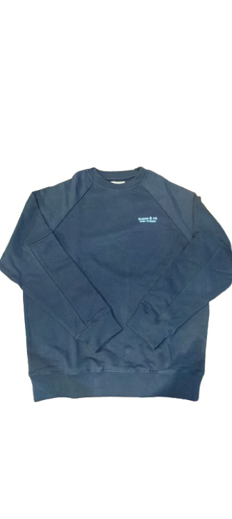 Sudadera Ranglan Free Nomad Azul Marinio - Silbon