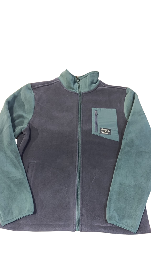 Forro Polar Bicolor Azul Marino - Silbon