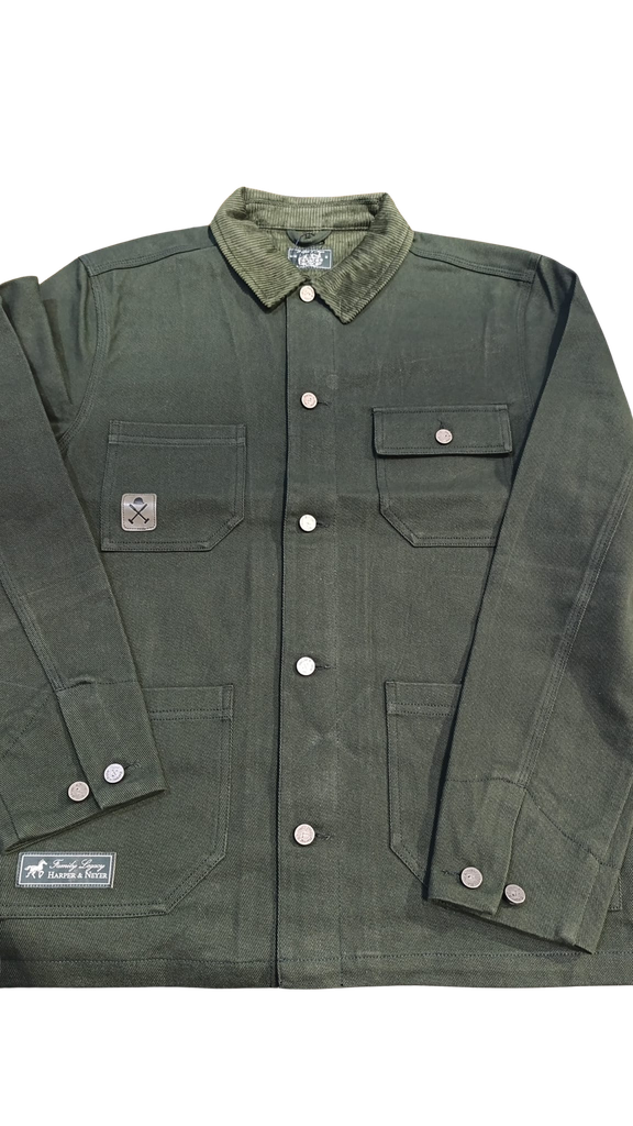 Chaqueta Worker Mod Green Mosswood - Harper &amp; Neyer
