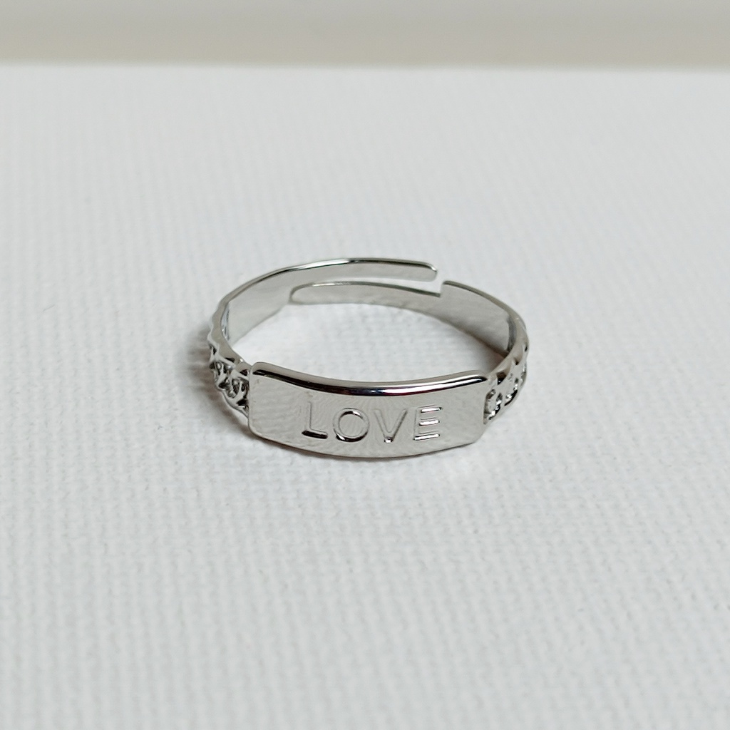 Anillo Love (Plateado)