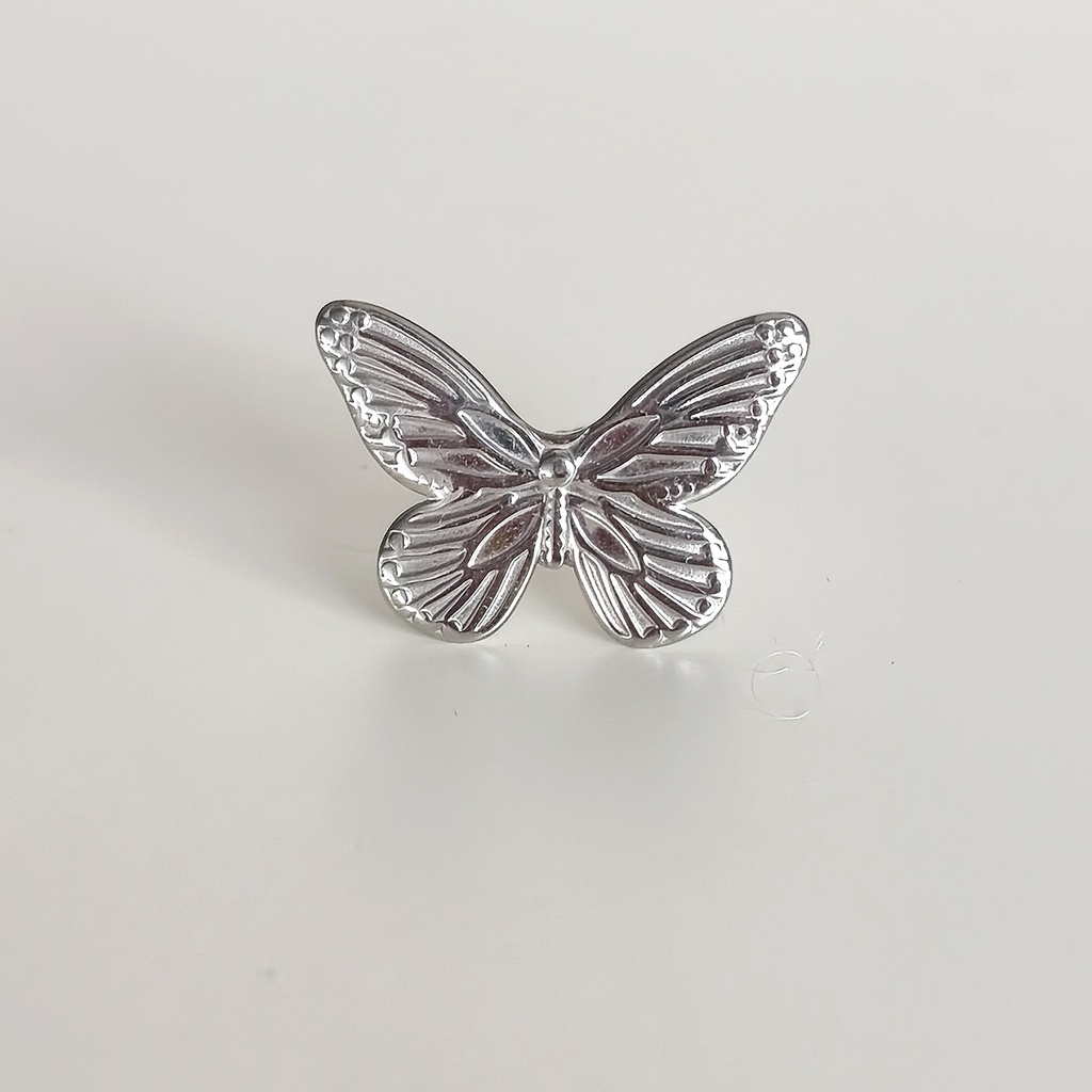 Anillo Maxi Mariposa (Plateado)