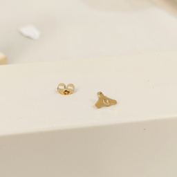 Pendiente Pistola Dorado