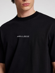 Camiseta Black License SS O-Neck Tee - Selected