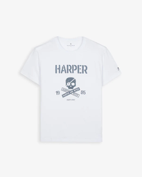 Camiseta Skull White  - Harper &amp; Neyer