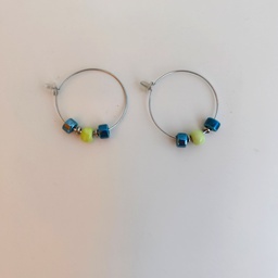 Pendientes Cerámica Athlantic (Plateado)