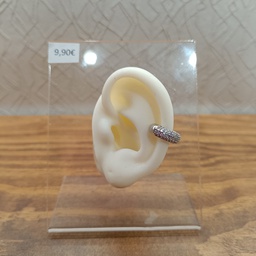 Ear Cuff Circonitas Plateado