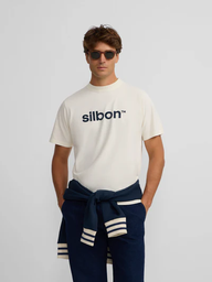 Camiseta Flock Crema - Silbon