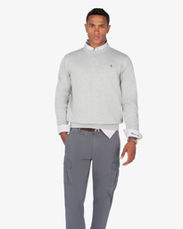 Jersey Icon Round Neck Gray Ash - Harper &amp; Neyer