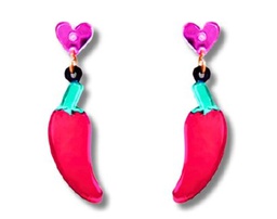 Pendientes Metacrilato Guindilla