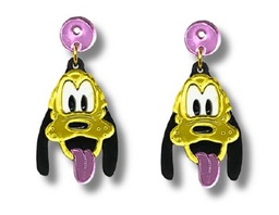 Pendientes Metacrilato Perro Pluto