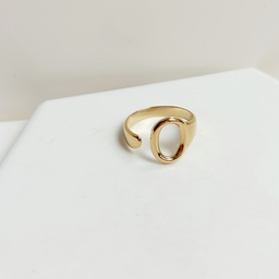 Anillo Circular Dorado