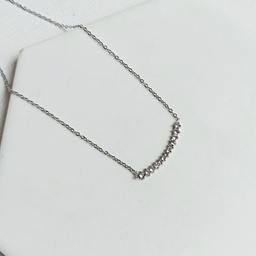 Collar Circonitas Plateado