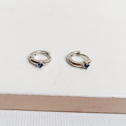 Arito Circonita Negro Plateado