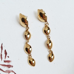Pendientes Lagrimas Dorado