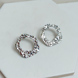 Aros Chapados Plateado