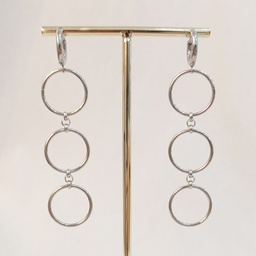 Pendientes Arito Aros Plateado