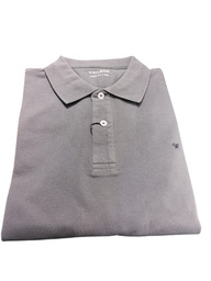 Polo Clásico Liso Gris - Silbon