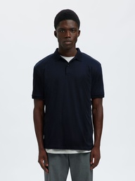 Slhfave Button SS Polo Noos Sky Captain - Selected