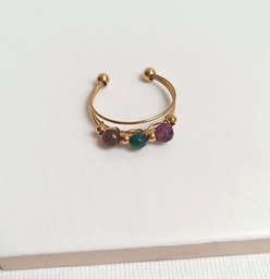 Anillo Terra Green (Dorado)