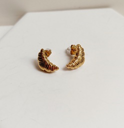 Pendientes Croissant Dorado