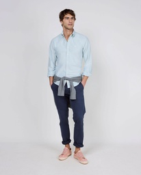 Camisa Oxford Liso Verde - El Ganso