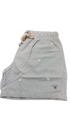 Bañador Rayas Finas Logo Verde - Silbon