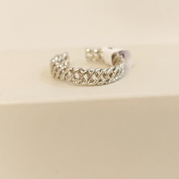 Anillo Trenza Plateado