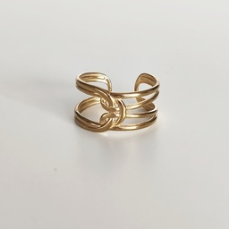 Anillo Nudo (Dorado)