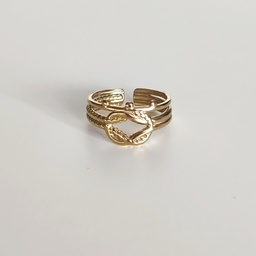 Anillo Nudo Marinero (Dorado)
