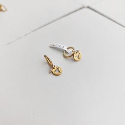 Arito Charm Tauro Con Perla Dorado