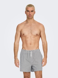 Bañador Onsted Stripe Seersucker Swim Noos Darkest Spruce - Only &amp; Sons