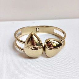 Brazalete Open Drops (Dorado)