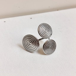 Anillo Maxi Aurea (Plateado)