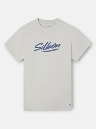 Camiseta Silbon Pencil Gris Claro - Silbon