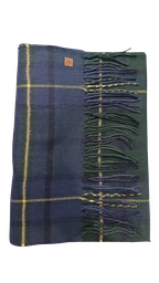 Bufanda Cuadro Tartán Azul Marino - Silbon