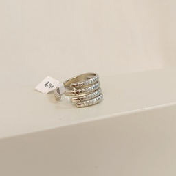 Anillo Mistery Hand Plateado